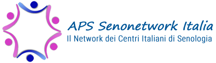 logo APS Senonetwork Italia scritto in blu